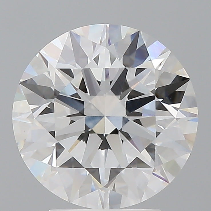 3.60 Carat Round Shaped, Ideal Cut, E Color, VVS2 Clarity, IGI Certified Lab Grown Diamond