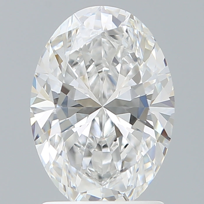 1.85 Carat Oval Shaped, Excellent Cut, D Color, VVS2 Clarity, IGI Certified Lab Grown Diamond