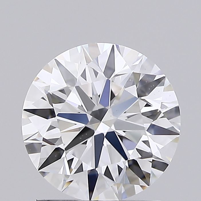 1.55 Carat Round Shaped, Ideal Cut, D Color, VS1 Clarity, IGI Certified Lab Grown Diamond