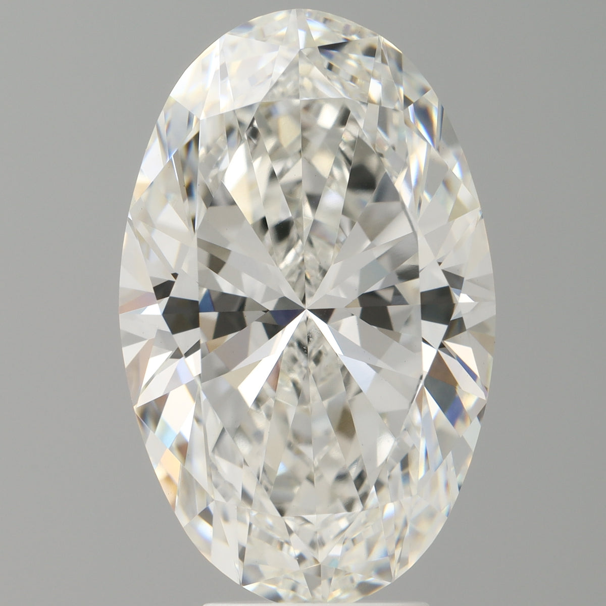 6.05 Carat Oval Shaped, Ideal Cut, F Color, VVS2 Clarity, IGI Certified Lab Grown Diamond