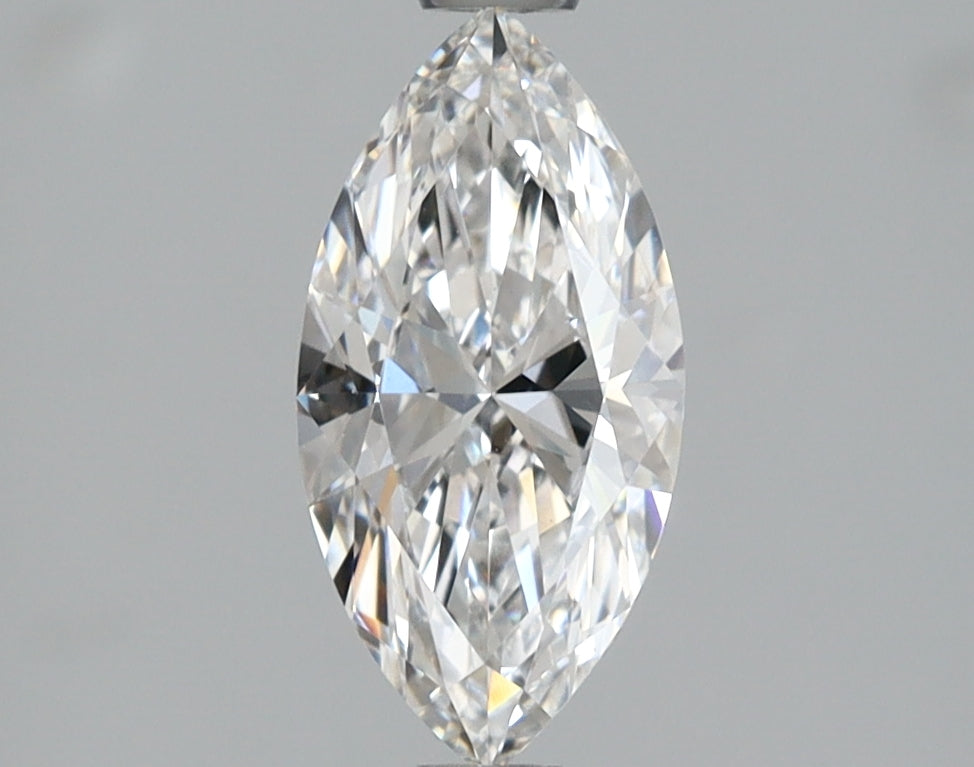 1.08 Carat Marquise Shaped, Ideal Cut, D Color, VVS2 Clarity, IGI Certified Lab Grown Diamond
