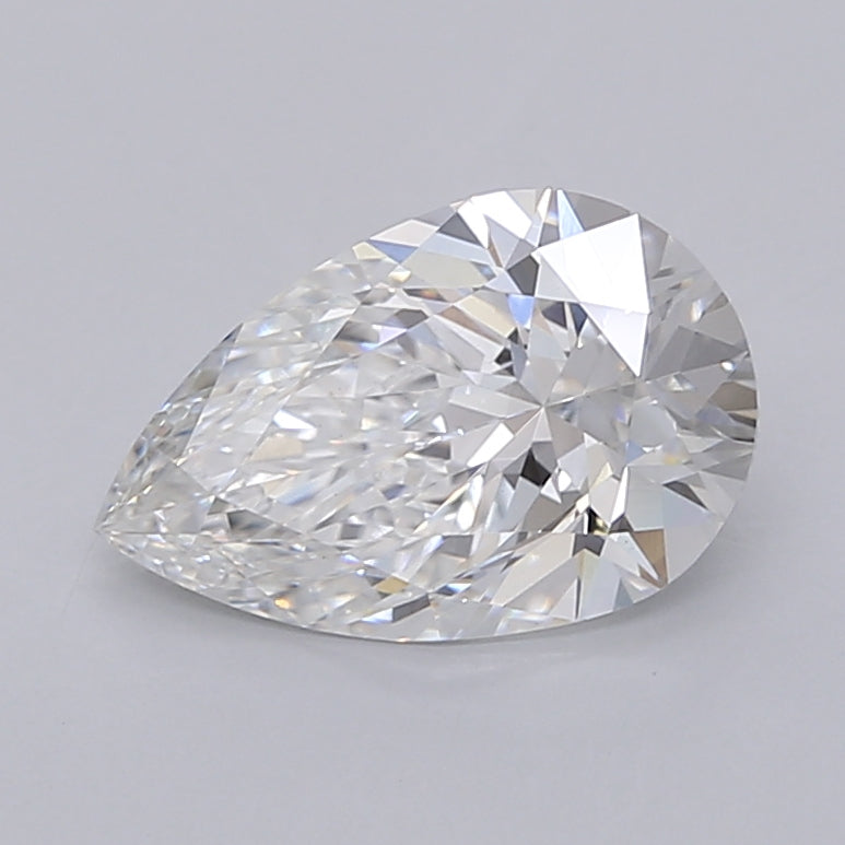1.99 Carat Pear Shaped, Excellent Cut, E Color, VVS2 Clarity, IGI Certified Lab Grown Diamond
