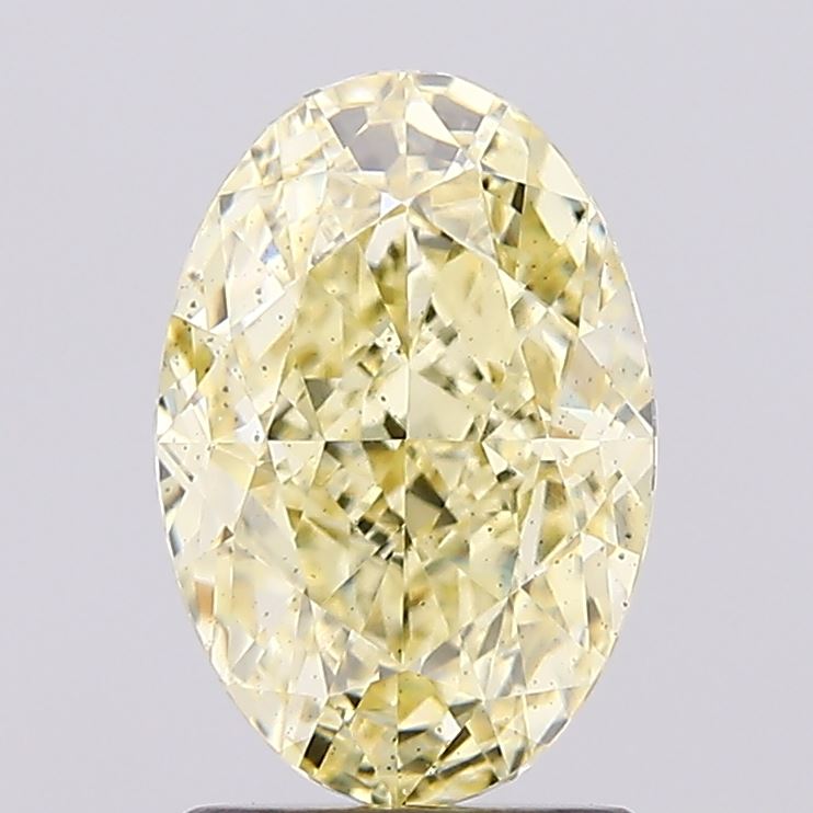 2.11 Carat Oval Shaped, Very Good Cut, SI1 Clarity, IGI Certified Lab Grown Diamond