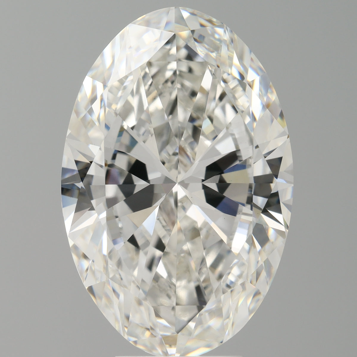 7.08 Carat Oval Shaped, Excellent Cut, F Color, VVS2 Clarity, IGI Certified Lab Grown Diamond