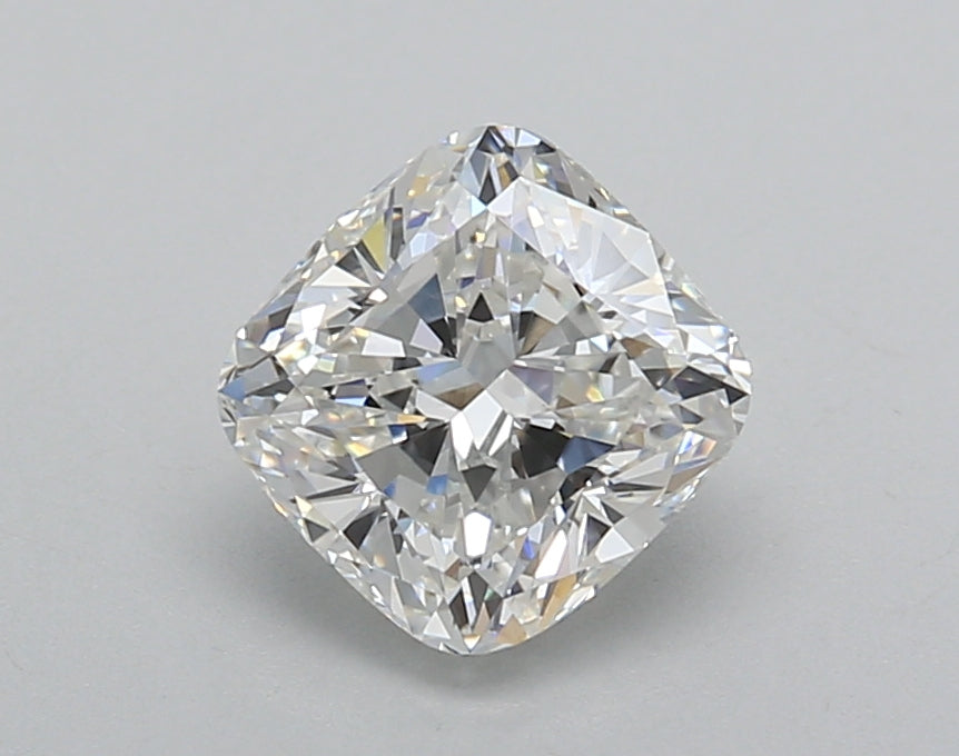 1.50 Carat Cushion Shaped, Very Good Cut, E Color, VVS2 Clarity, IGI Certified Lab Grown Diamond
