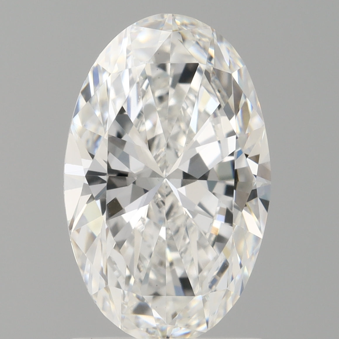 1.54 Carat Oval Shaped, Ideal Cut, E Color, VVS2 Clarity, IGI Certified Lab Grown Diamond