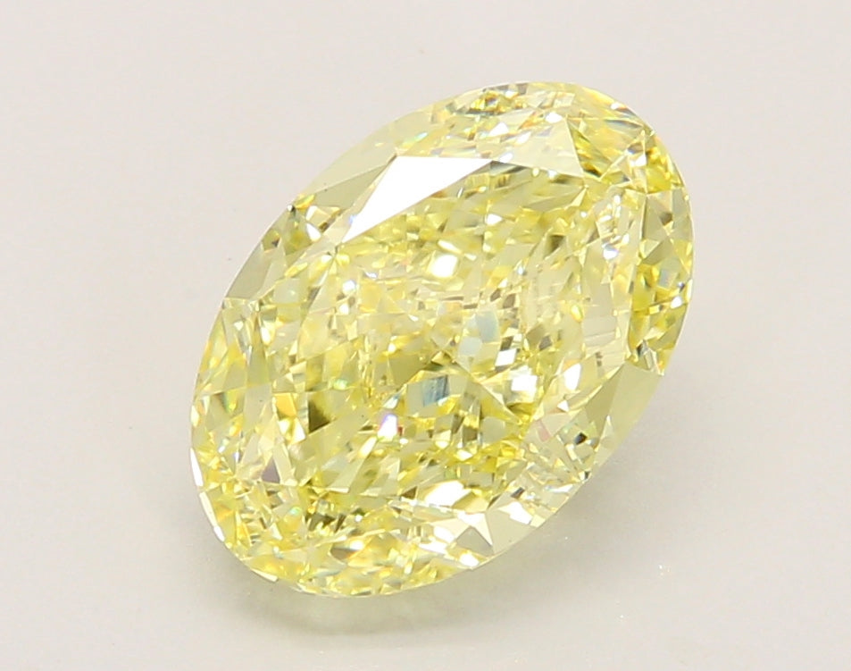 3.55 Carat Oval Shaped, Very Good Cut, VS1 Clarity, IGI Certified Lab Grown Diamond