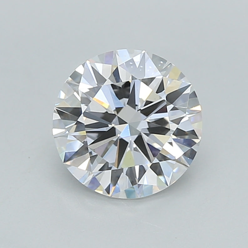 1.50 Carat Round Shaped, Excellent Cut, D Color, VVS2 Clarity, IGI Certified Lab Grown Diamond