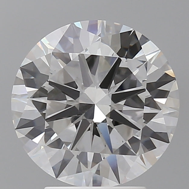 3.51 Carat Round Shaped, Excellent Cut, E Color, VS1 Clarity, IGI Certified Lab Grown Diamond