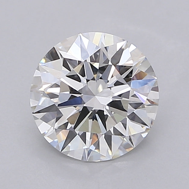 1.55 Carat Round Shaped, Ideal Cut, F Color, VVS2 Clarity, IGI Certified Lab Grown Diamond