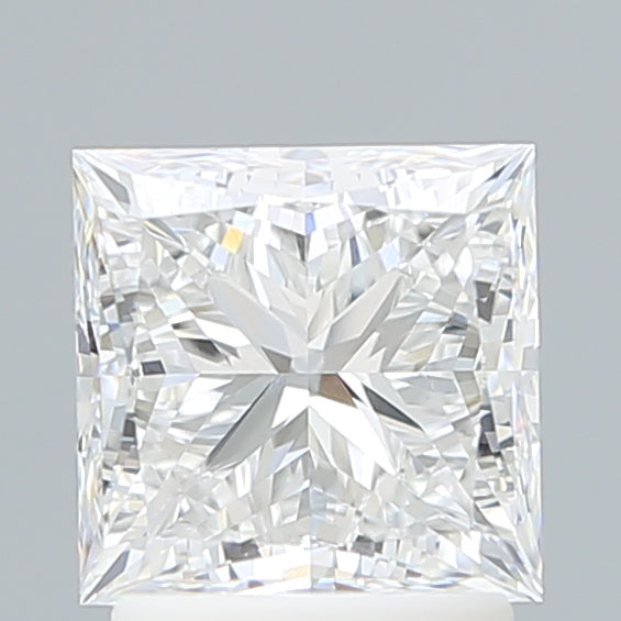 2.10 Carat Princess Shaped, Excellent Cut, E Color, VS1 Clarity, IGI Certified Lab Grown Diamond