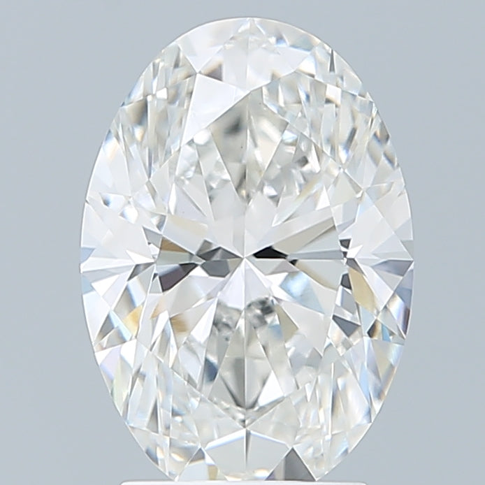 2.88 Carat Oval Shaped, Excellent Cut, F Color, VVS2 Clarity, IGI Certified Lab Grown Diamond