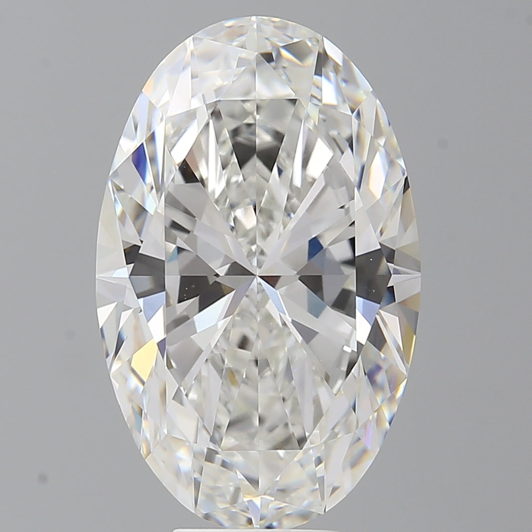 9.10 Carat Oval Shaped, Ideal Cut, F Color, VVS2 Clarity, IGI Certified Lab Grown Diamond