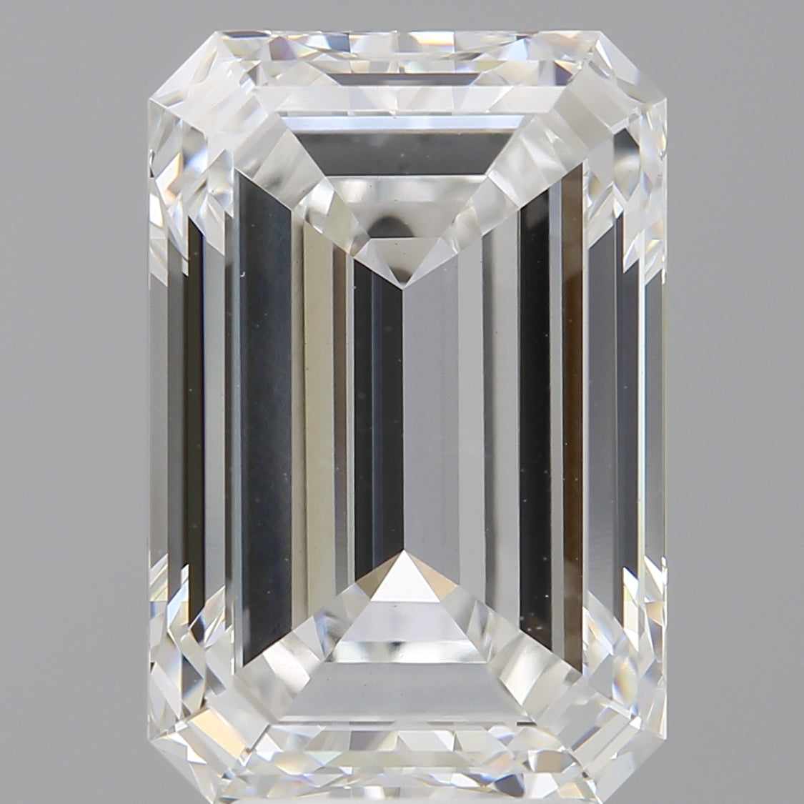 6.04 Carat Emerald Shaped, Ideal Cut, E Color, VVS2 Clarity, IGI Certified Lab Grown Diamond