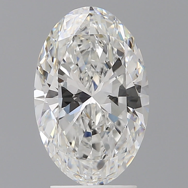 3.08 Carat Oval Shaped, Ideal Cut, E Color, VS1 Clarity, IGI Certified Lab Grown Diamond
