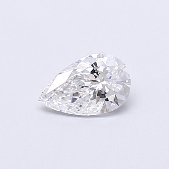 0.30 Carat Pear Shaped, Very Good Cut, D Color, VS1 Clarity, IGI Certified Lab Grown Diamond