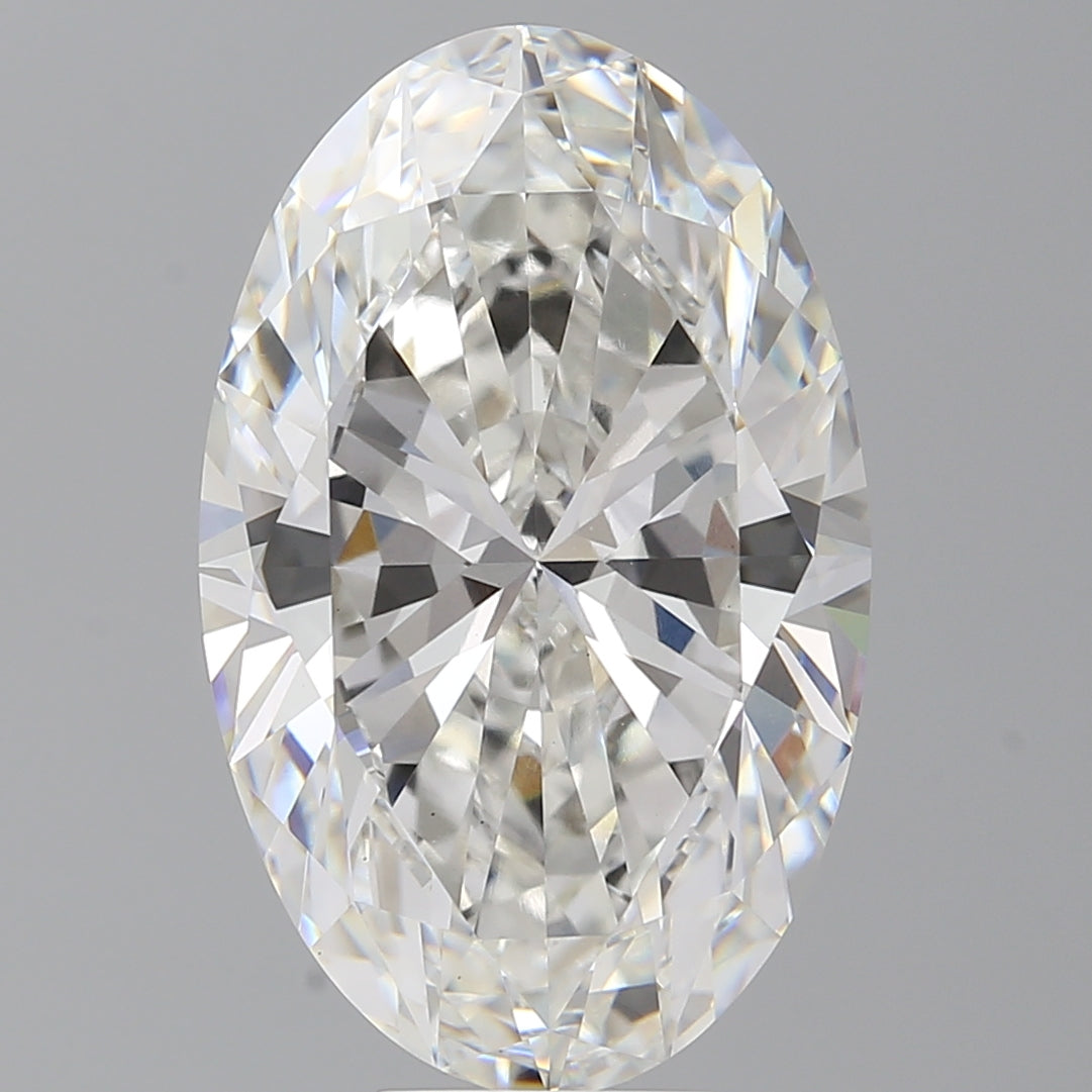 9.60 Carat Oval Shaped, Excellent Cut, F Color, VS1 Clarity, IGI Certified Lab Grown Diamond