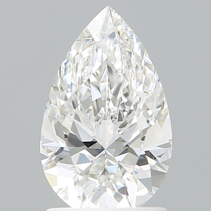 1.51 Carat Pear Shaped, Ideal Cut, E Color, VVS1 Clarity, IGI Certified Lab Grown Diamond