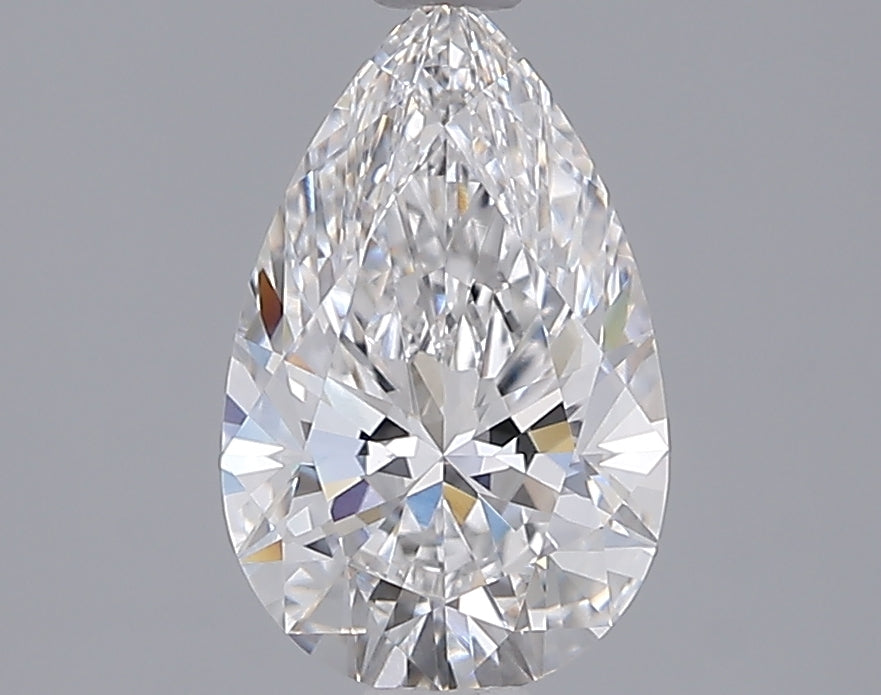 1.53 Carat Pear Shaped, Ideal Cut, D Color, VVS2 Clarity, IGI Certified Lab Grown Diamond