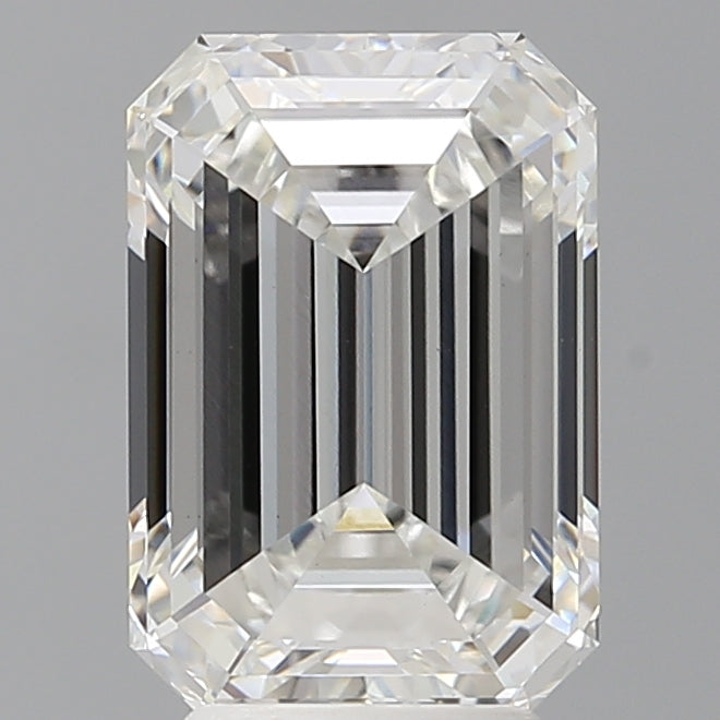 4.02 Carat Emerald Shaped, Ideal Cut, E Color, VS1 Clarity, IGI Certified Lab Grown Diamond