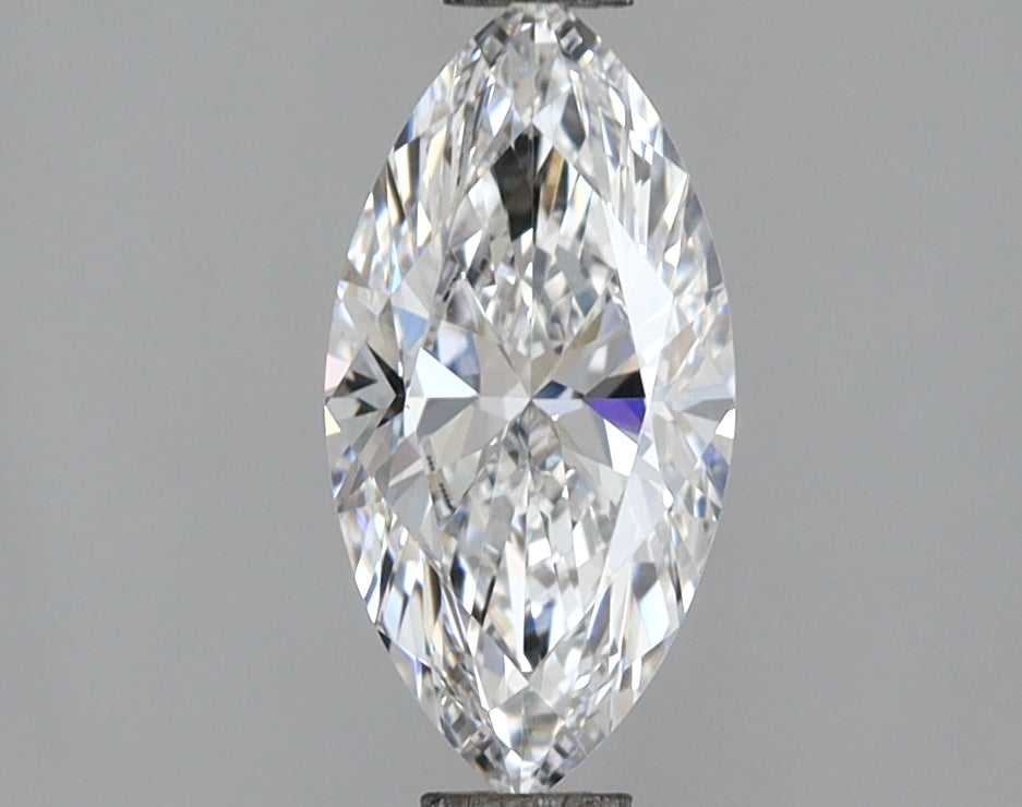 1.05 Carat Marquise Shaped, Ideal Cut, D Color, VVS2 Clarity, IGI Certified Lab Grown Diamond