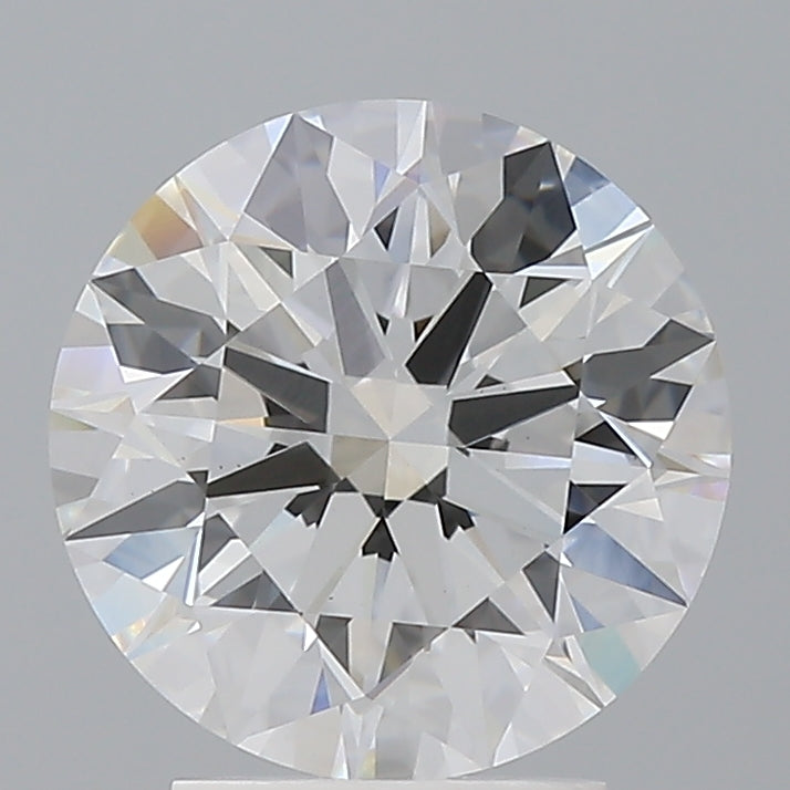 3.09 Carat Round Shaped, Ideal Cut, E Color, VS1 Clarity, IGI Certified Lab Grown Diamond