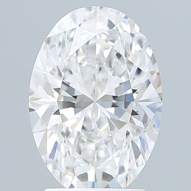 2.59 Carat Oval Shaped, Excellent Cut, E Color, VVS2 Clarity, IGI Certified Lab Grown Diamond