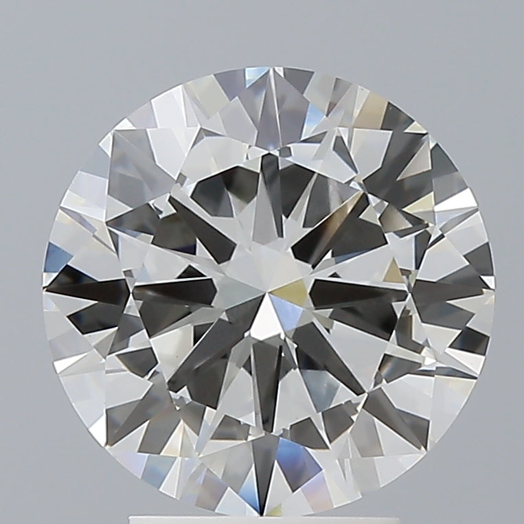 3.53 Carat Round Shaped, Excellent Cut, E Color, VVS2 Clarity, IGI Certified Lab Grown Diamond