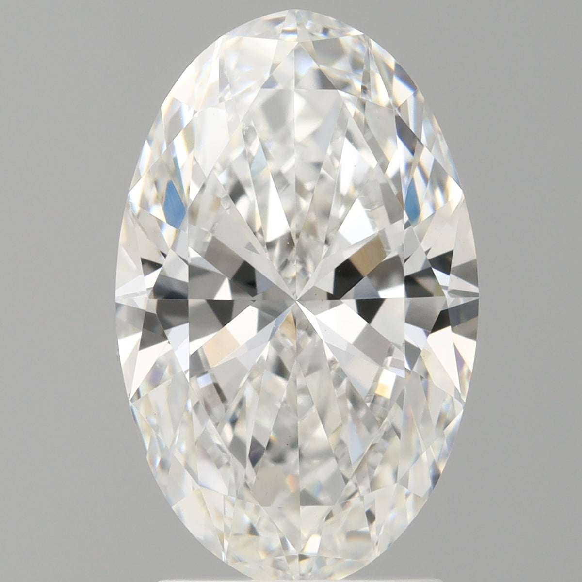 2.58 Carat Oval Shaped, Ideal Cut, E Color, VVS2 Clarity, IGI Certified Lab Grown Diamond