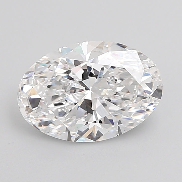 3.07 Carat Oval Shaped, Excellent Cut, D Color, VS1 Clarity, IGI Certified Lab Grown Diamond
