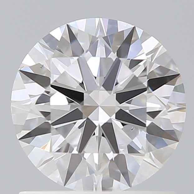 1.09 Carat Round Shaped, Ideal Cut, D Color, VS2 Clarity, IGI Certified Lab Grown Diamond