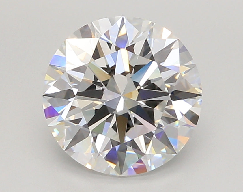 2.99 Carat Round Shaped, Ideal Cut, D Color, VVS2 Clarity, IGI Certified Lab Grown Diamond