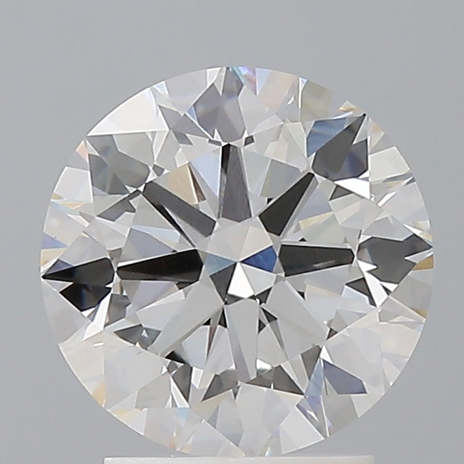 2.51 Carat Round Shaped, Excellent Cut, F Color, VVS2 Clarity, IGI Certified Lab Grown Diamond
