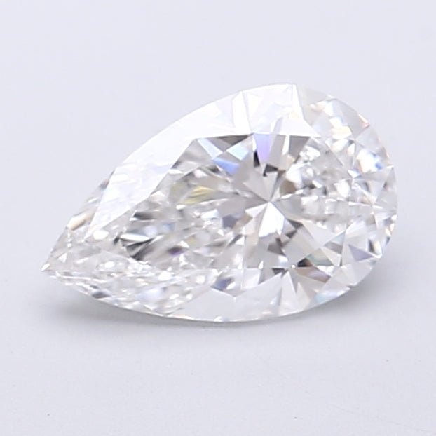1.05 Carat Pear Shaped, Very Good Cut, D Color, VVS2 Clarity, IGI Certified Lab Grown Diamond