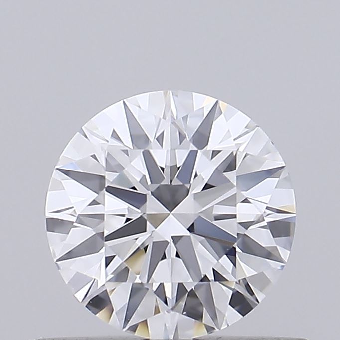 0.55 Carat Round Shaped, Ideal Cut, D Color, VS1 Clarity, IGI Certified Lab Grown Diamond