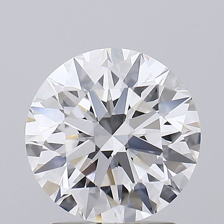 2.12 Carat Round Shaped, Ideal Cut, D Color, VVS2 Clarity, IGI Certified Lab Grown Diamond