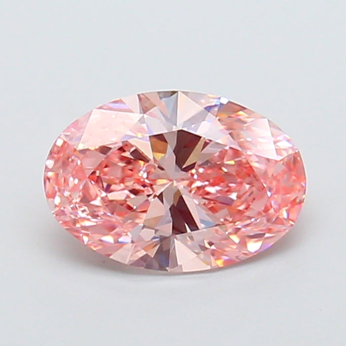 2.10 Carat Oval Shaped, Very Good Cut, VS1 Clarity, IGI Certified Lab Grown Diamond
