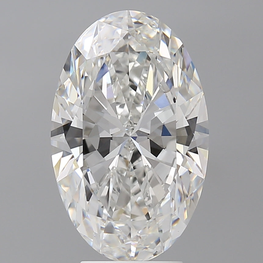 4.56 Carat Oval Shaped, Ideal Cut, E Color, VVS2 Clarity, IGI Certified Lab Grown Diamond