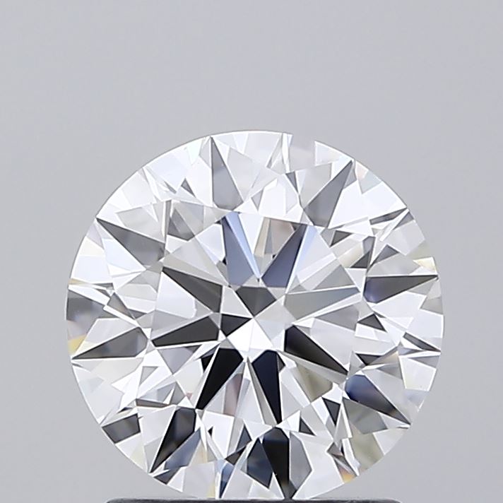 1.54 Carat Round Shaped, Ideal Cut, D Color, VS1 Clarity, IGI Certified Lab Grown Diamond