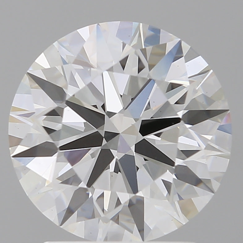 2.50 Carat Round Shaped, Ideal Cut, F Color, VS1 Clarity, IGI Certified Lab Grown Diamond