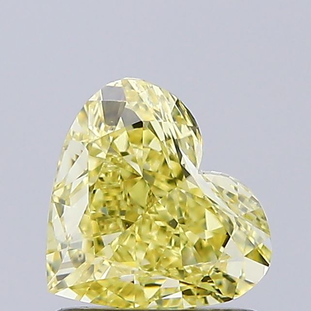 1.25 Carat Heart Shaped, Very Good Cut, VS1 Clarity, IGI Certified Lab Grown Diamond