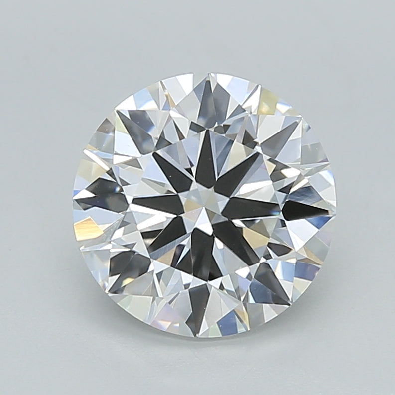 2.00 Carat Round Shaped, Ideal Cut, E Color, VVS2 Clarity, IGI Certified Lab Grown Diamond