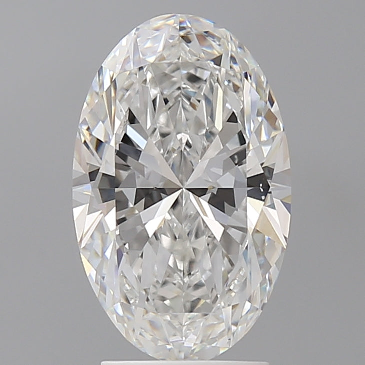3.02 Carat Oval Shaped, Ideal Cut, E Color, VS1 Clarity, IGI Certified Lab Grown Diamond
