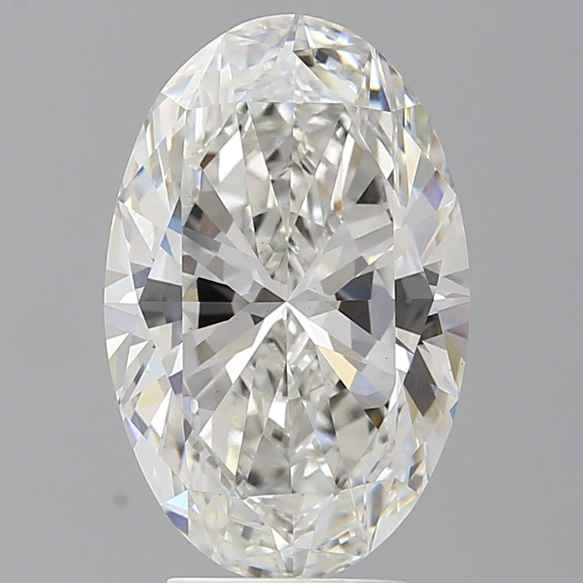 4.52 Carat Oval Shaped, Ideal Cut, F Color, VS1 Clarity, IGI Certified Lab Grown Diamond