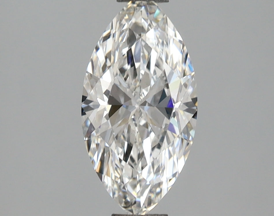 1.17 Carat Marquise Shaped, Ideal Cut, E Color, VVS2 Clarity, IGI Certified Lab Grown Diamond
