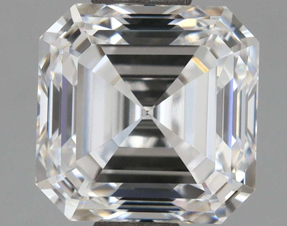 2.02 Carat Asscher Shaped, Excellent Cut, D Color, VVS1 Clarity, IGI Certified Lab Grown Diamond