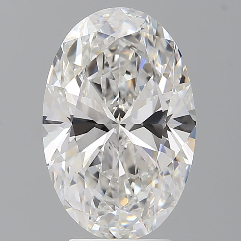 4.09 Carat Oval Shaped, Ideal Cut, E Color, VVS2 Clarity, IGI Certified Lab Grown Diamond