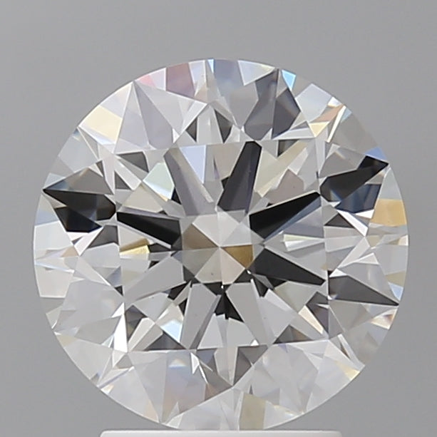 3.06 Carat Round Shaped, Ideal Cut, E Color, VVS2 Clarity, IGI Certified Lab Grown Diamond