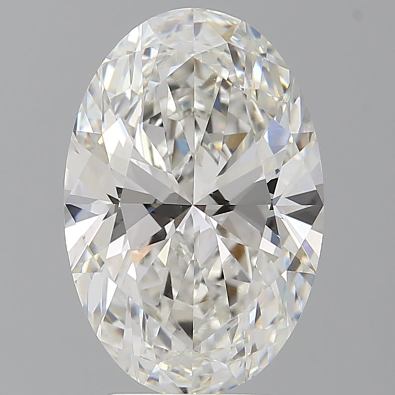 4.53 Carat Oval Shaped, Ideal Cut, F Color, VS1 Clarity, IGI Certified Lab Grown Diamond