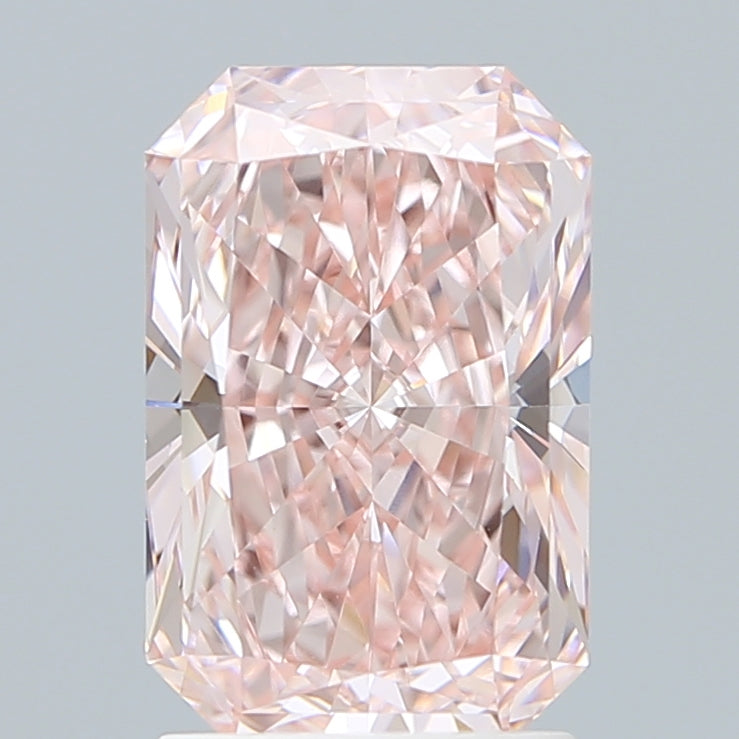 2.11 Carat Radiant Shaped, Ideal Cut, VVS2 Clarity, IGI Certified Lab Grown Diamond